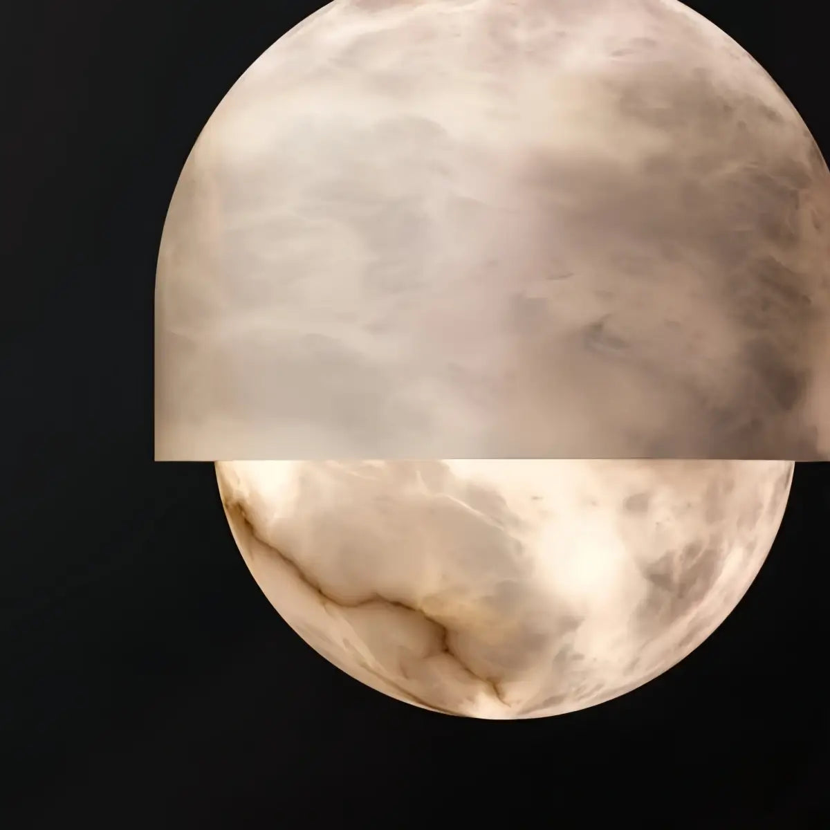  Alba Modern Alabaster Pendant Light