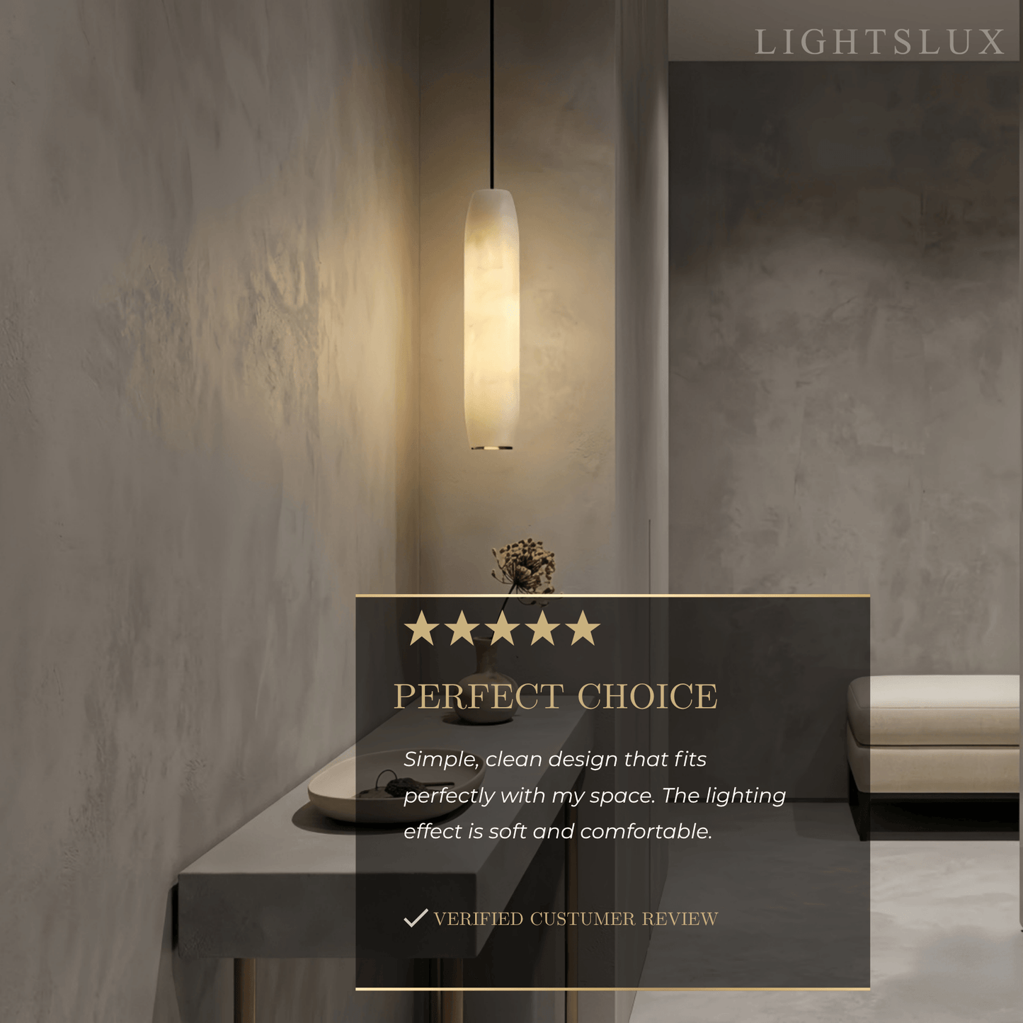 Alba Modern Cylinder Pendant Light