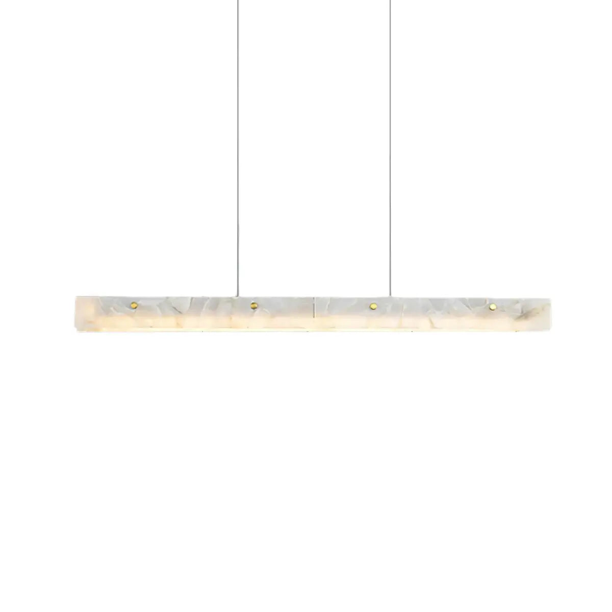 Alba Modern Alabaster Linear Pendant Light