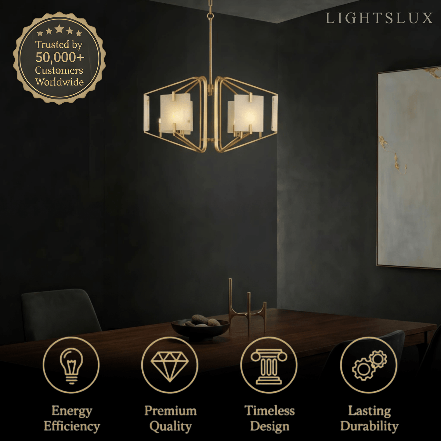 Alba Modern Luxury Chandelier