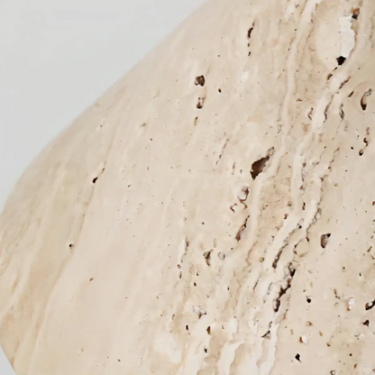 Strata Modern Travertine Pendant Lamp