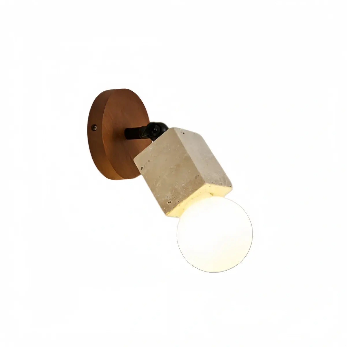 Strata Natural Travertine Pendant Light
