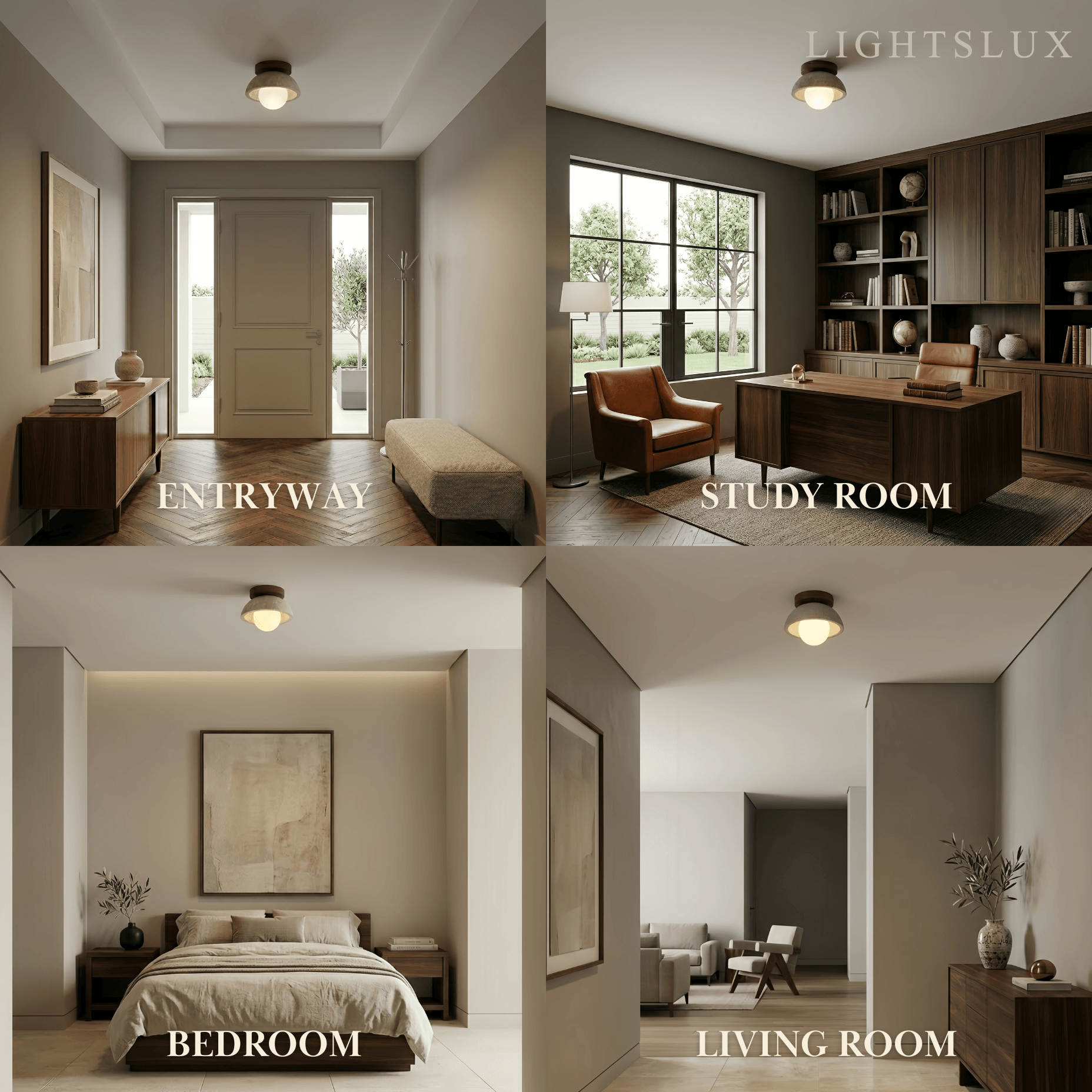 Strata Natural Ritta Pendant Light