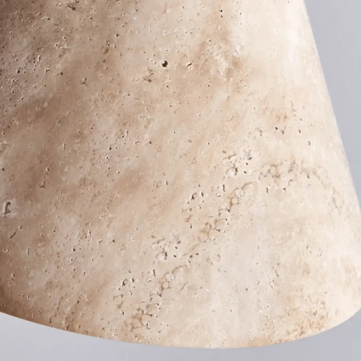 Strata Modern Travertine Pendant Light