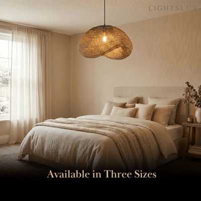 Bamburo Natural Rattan Pendant Light