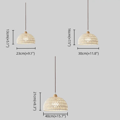 Bamburo Natural Pendant Light