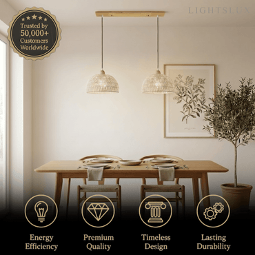 Bamburo Natural Pendant Light