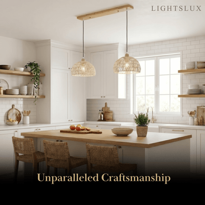 Bamburo Natural Pendant Light