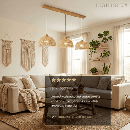 Bamburo Natural Pendant Light
