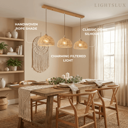 Bamburo Natural Pendant Light