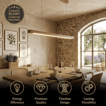 Arcato Minimalist Linear Pendant Light