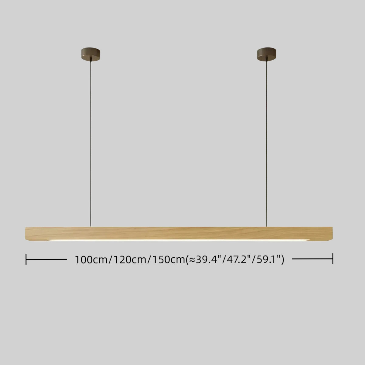 Arcato Minimalist Linear Pendant Light
