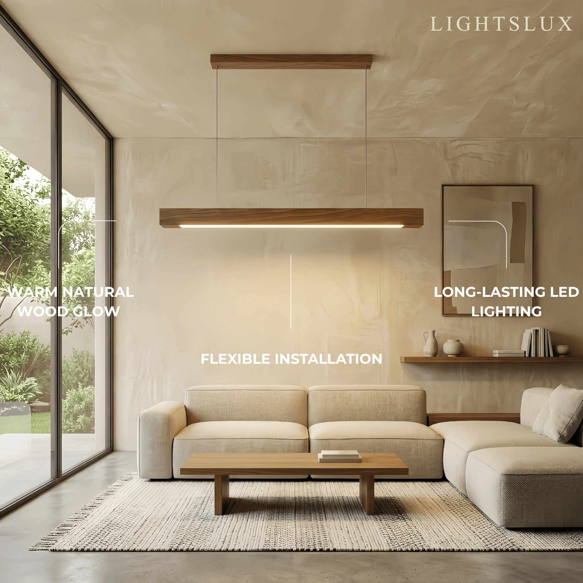 Arcato Minimalist Linear Pendant Light