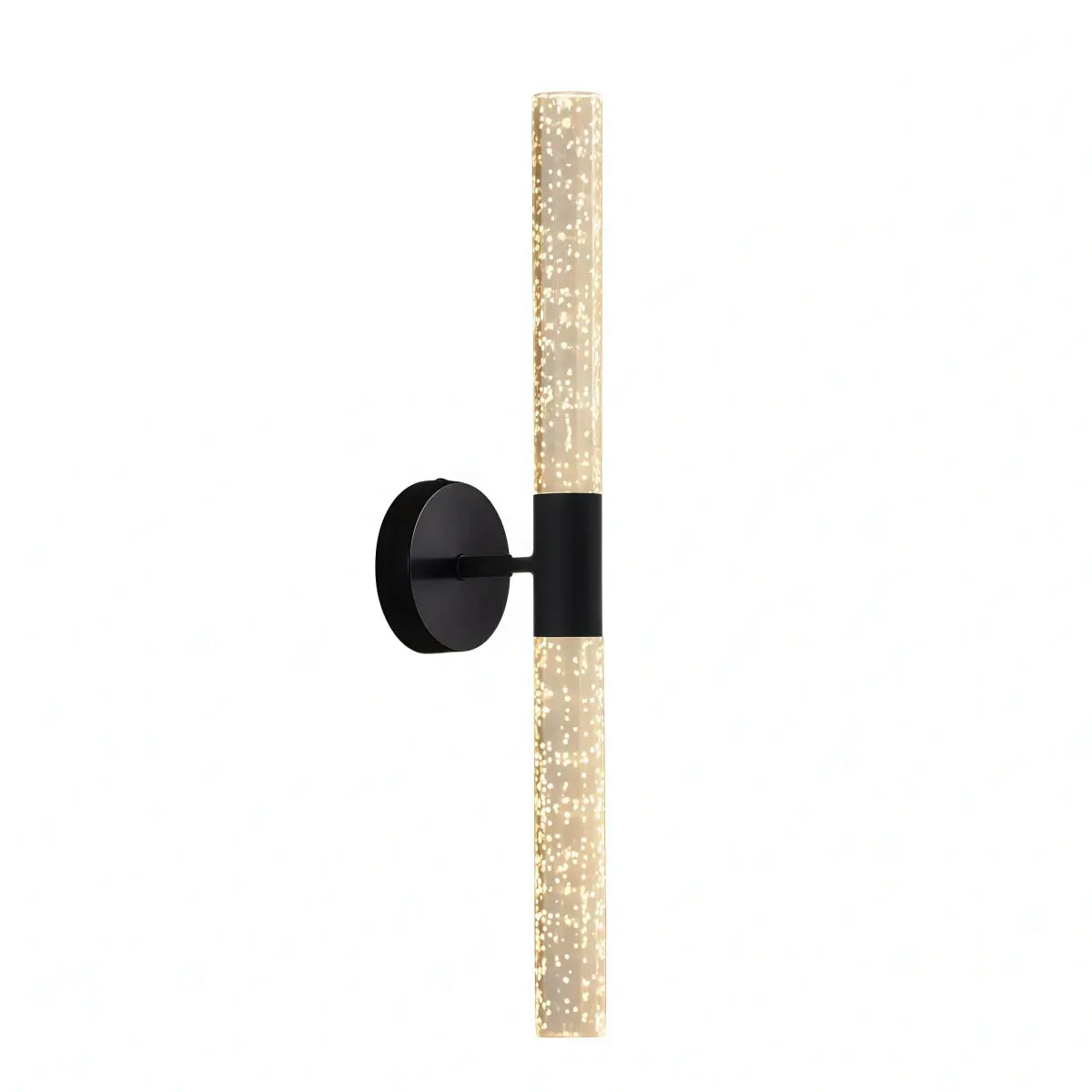 Lunara Modern Wall Lamp -- Iron & PVC Gold for Hallway