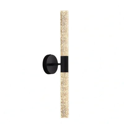 Lunara Modern Wall Lamp -- Iron & PVC Gold for Hallway