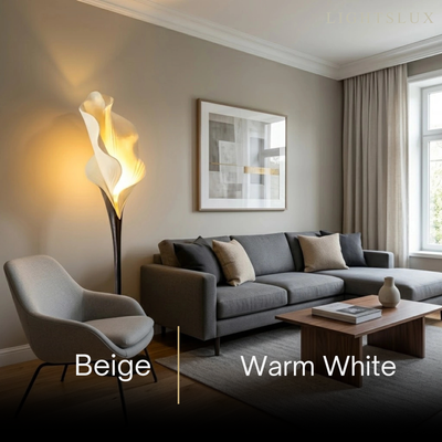 Sleek Luxury Minimalist Floor Lamp--Living Room, Bedroom