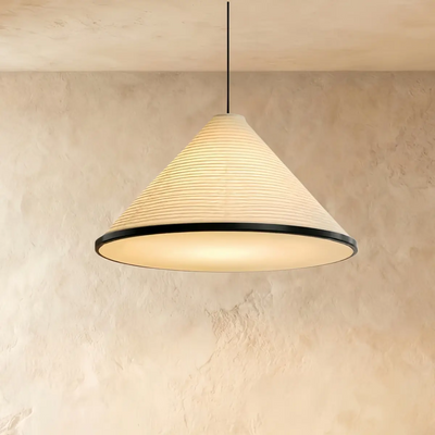 Crema Minimalist Pendant Light -- White for Dining Room