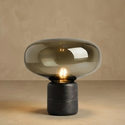 NWL023Vetro Luxury Table Lamp – 
 Amber for Living Room