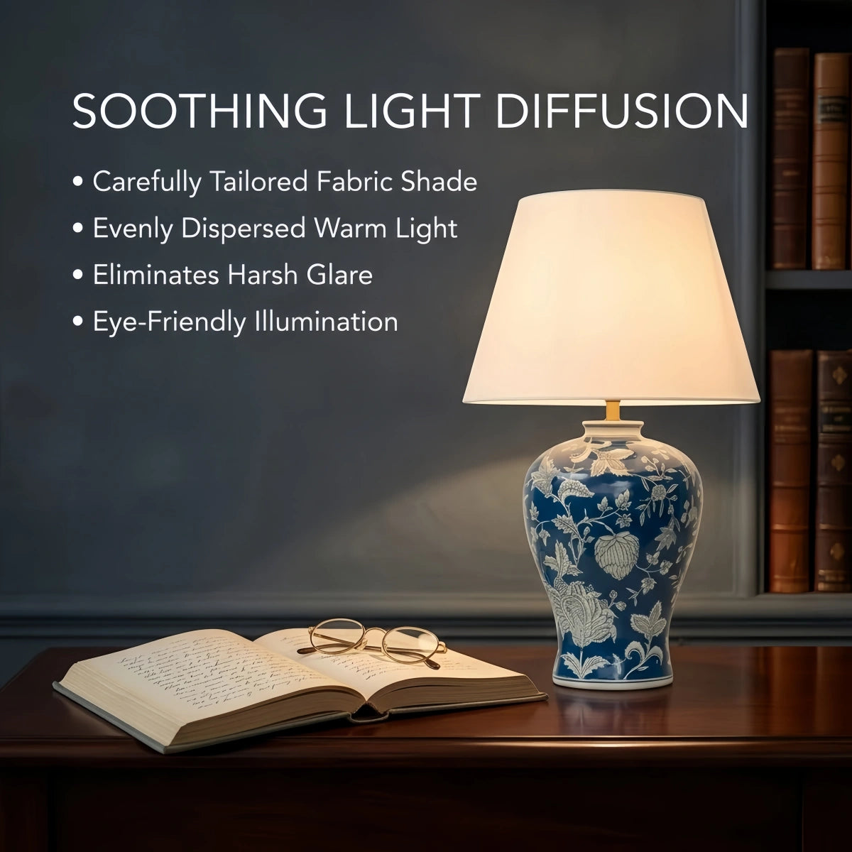 Irondale Vintage Table Lamp--Metal for Bedroom
