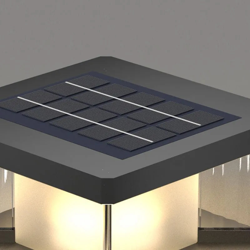Modern Outdoor Solar Pillar/Pathway Lights 