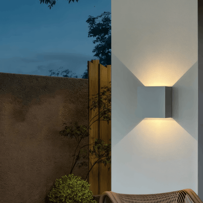 Modern Gray Wall Lamp Courtyard