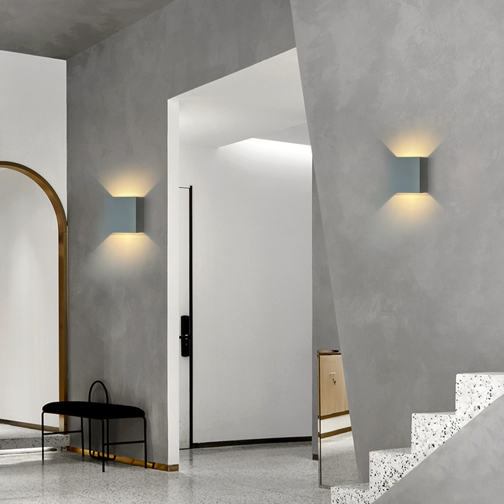Modern Gray Wall Lamp Indoor