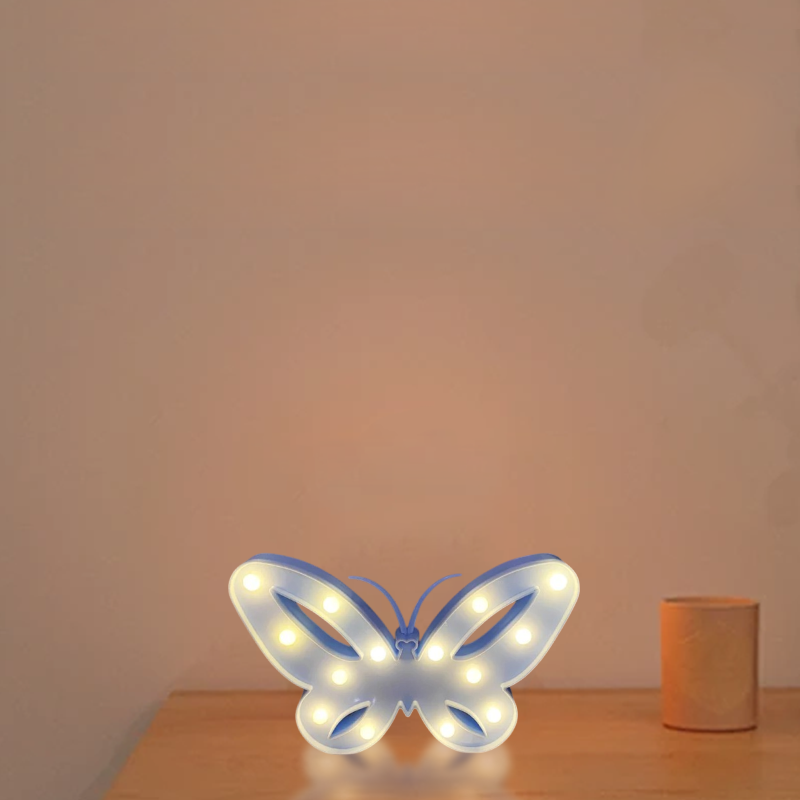 Art Deco Blue Table Lamp 