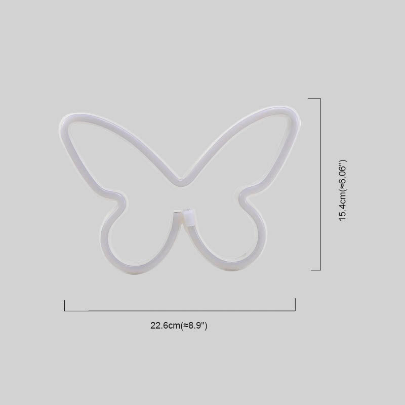 Art Deco Butterfly Floor Lamp Dimension