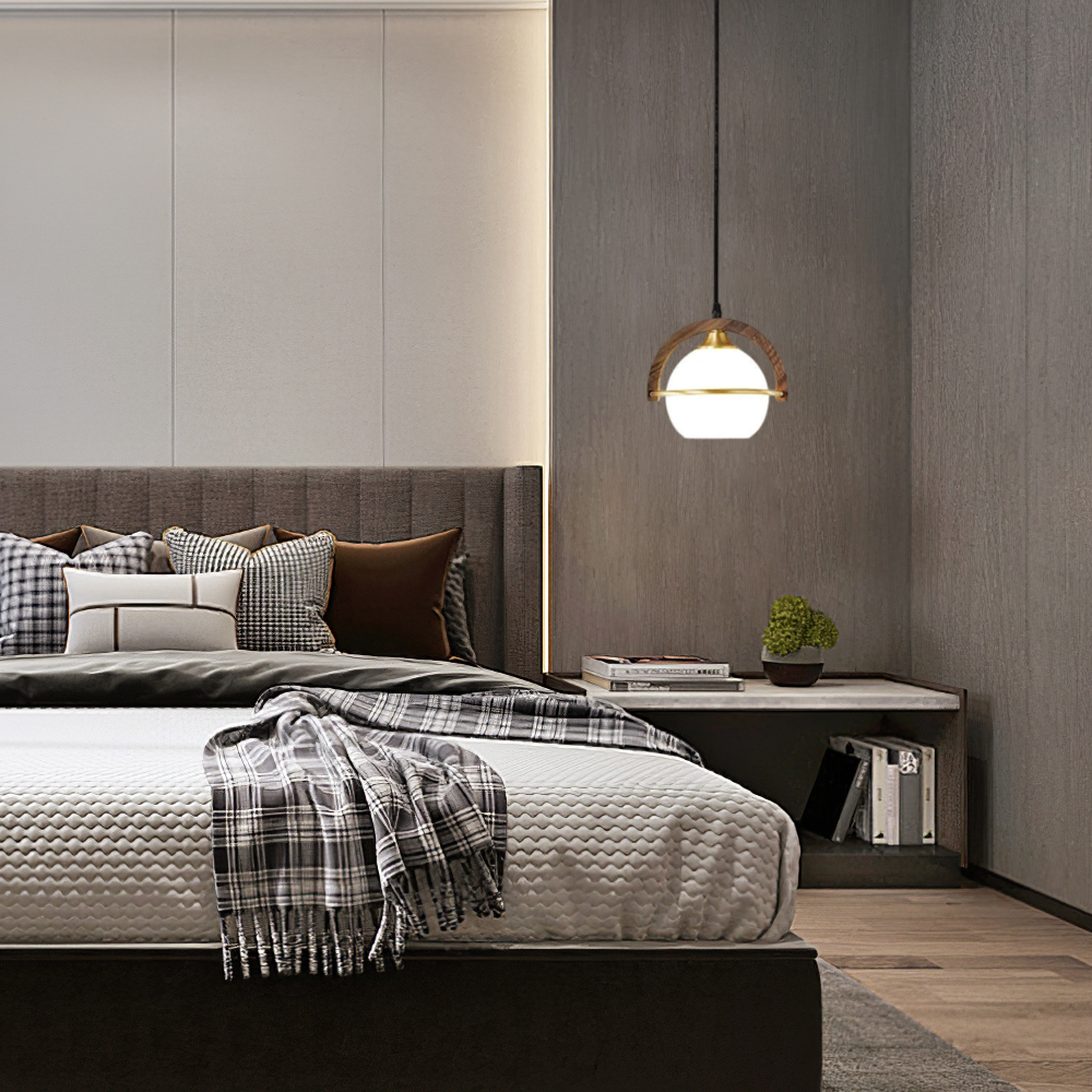 Modern Spherical Pendant Light  Bedroom