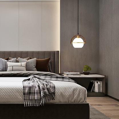 Modern Spherical Pendant Light  Bedroom