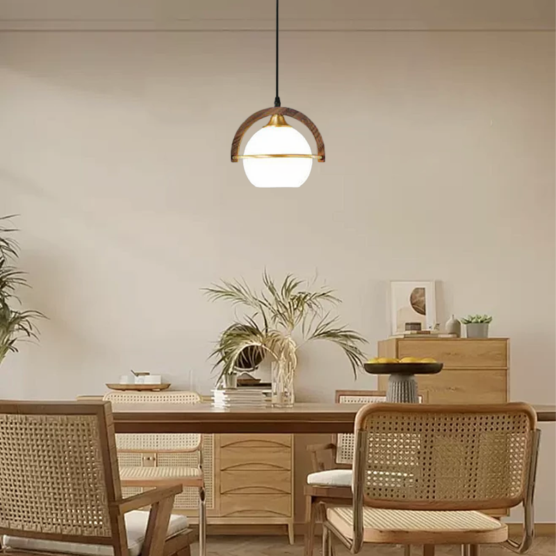 Modern Spherical Pendant Light  Dining Room