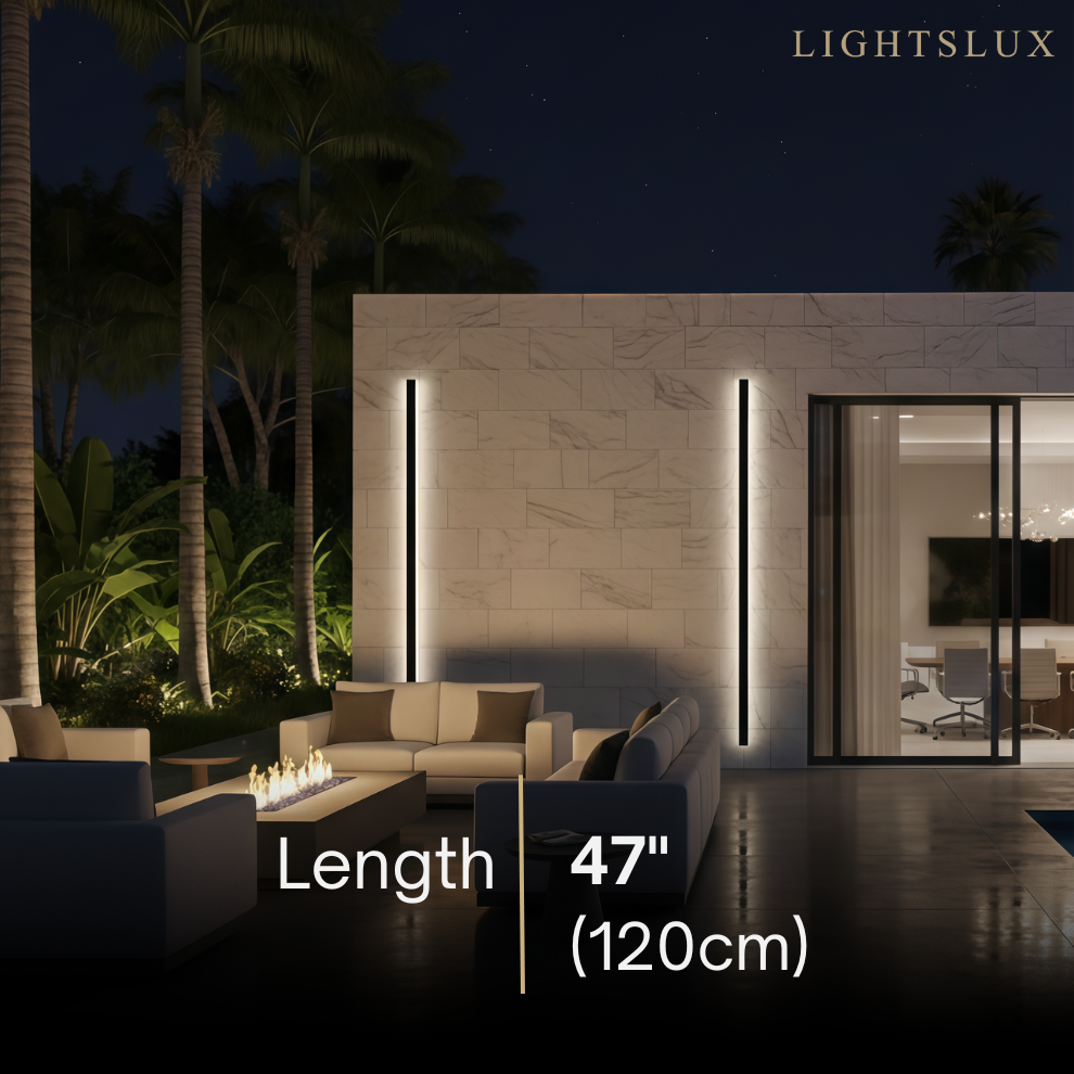 Outdoor LED Wall Light with Sensor - in 8 Size for Outdoor