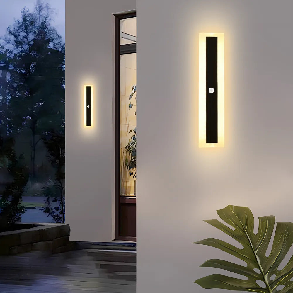 Waterproof Black Long Strip Fixture