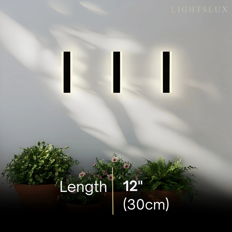 Outdoor LED Wall Light with Sensor - in 8 Size for Outdoor