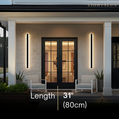 Outdoor LED Wall Light with Sensor - in 8 Size for Outdoor