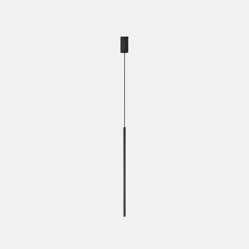 Minimalist Black Pendant Light Linear