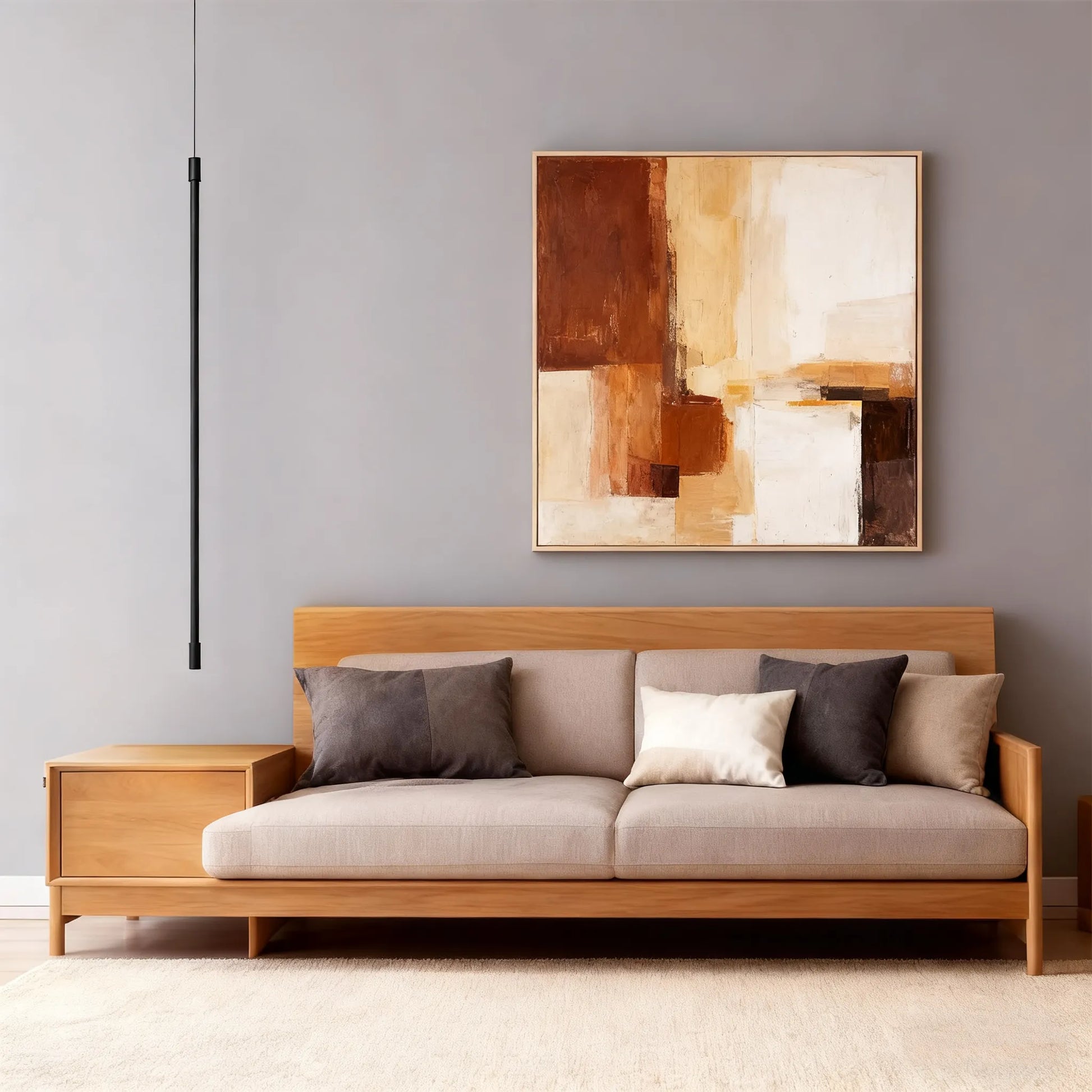 Minimalist Linear Pendant Light