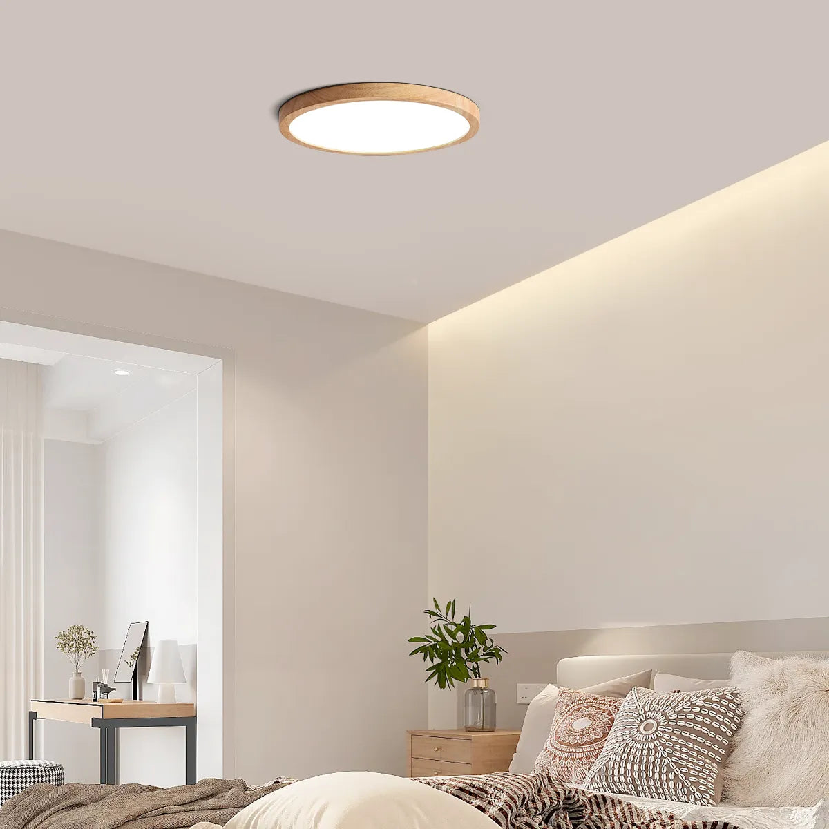 Modern Round Dimmable Ceiling Light