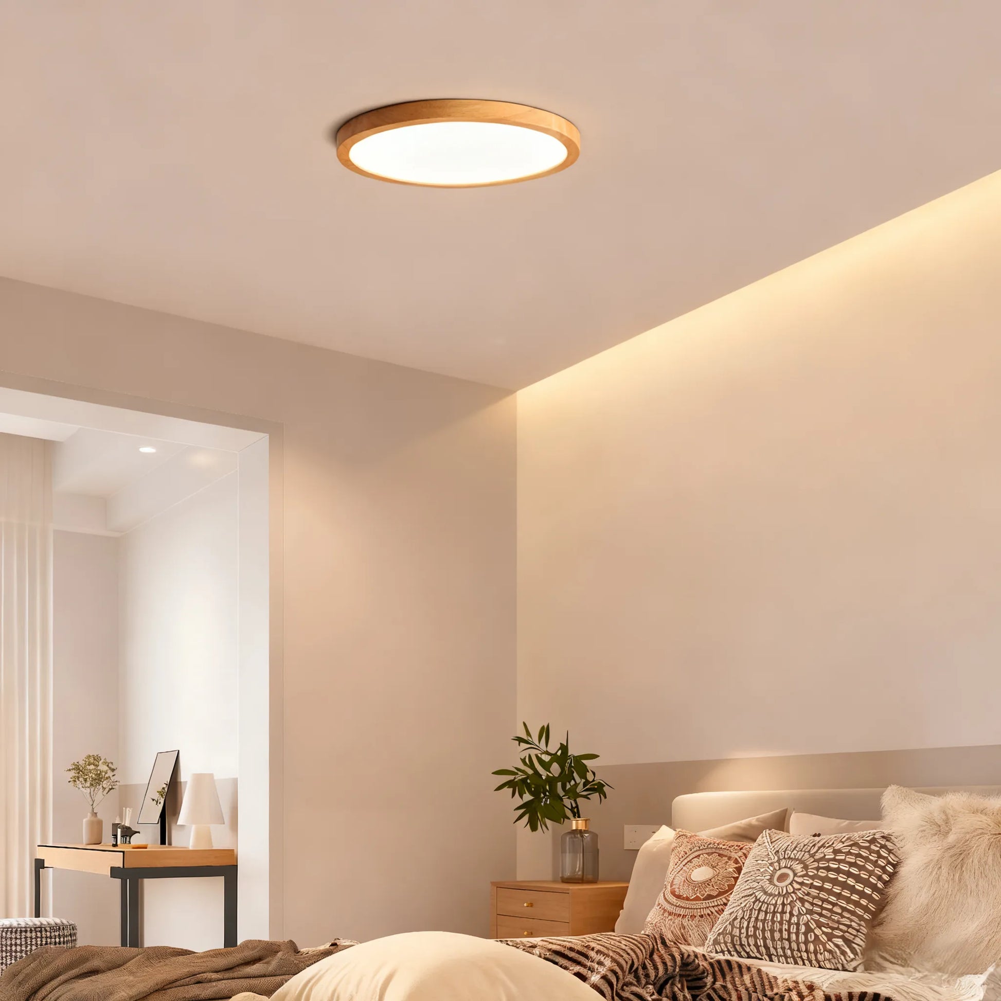 Modern Round Dimmable Ceiling Light