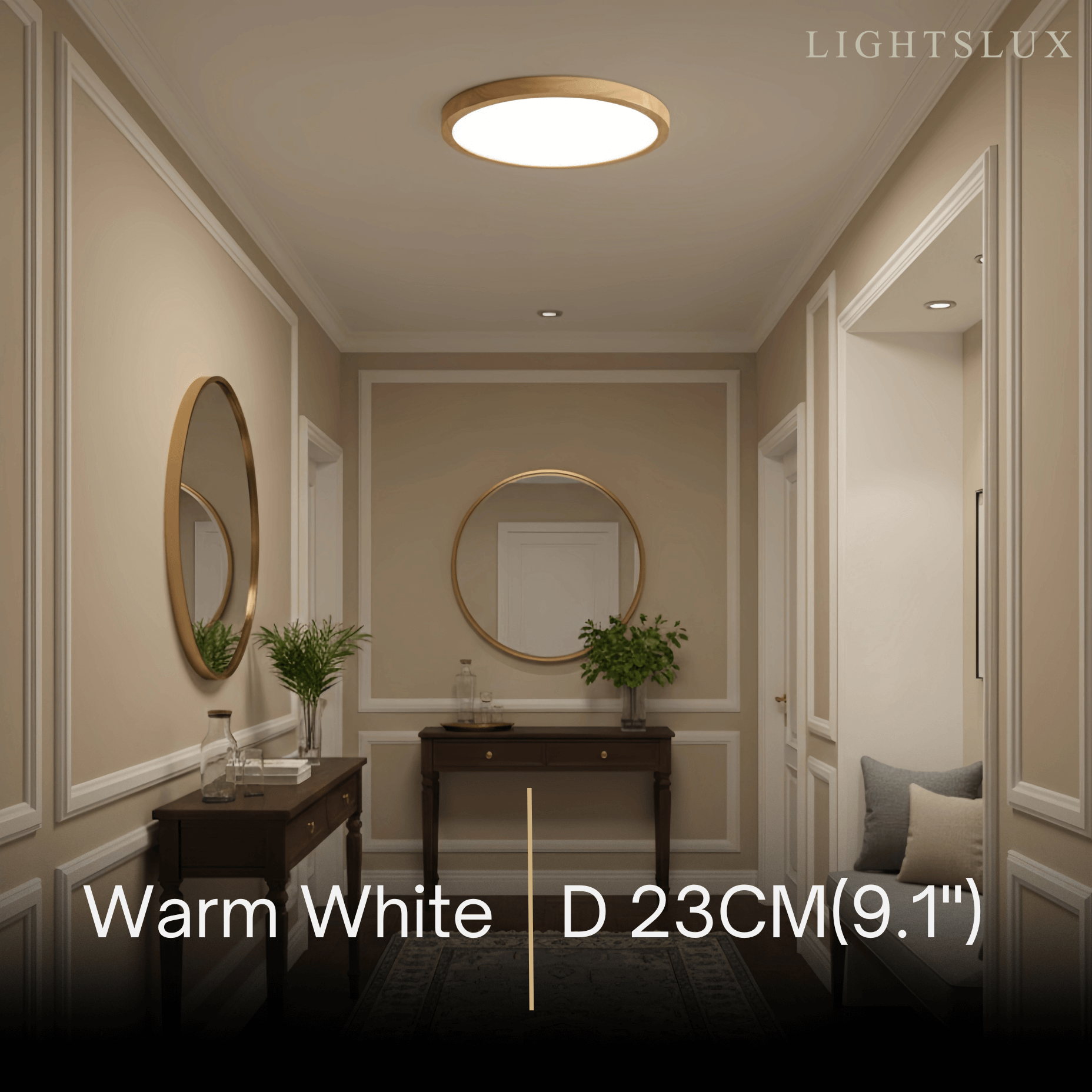 Round_Dimmable_Ceiling_Light_Wood_Acrylic_for_Living_Room
