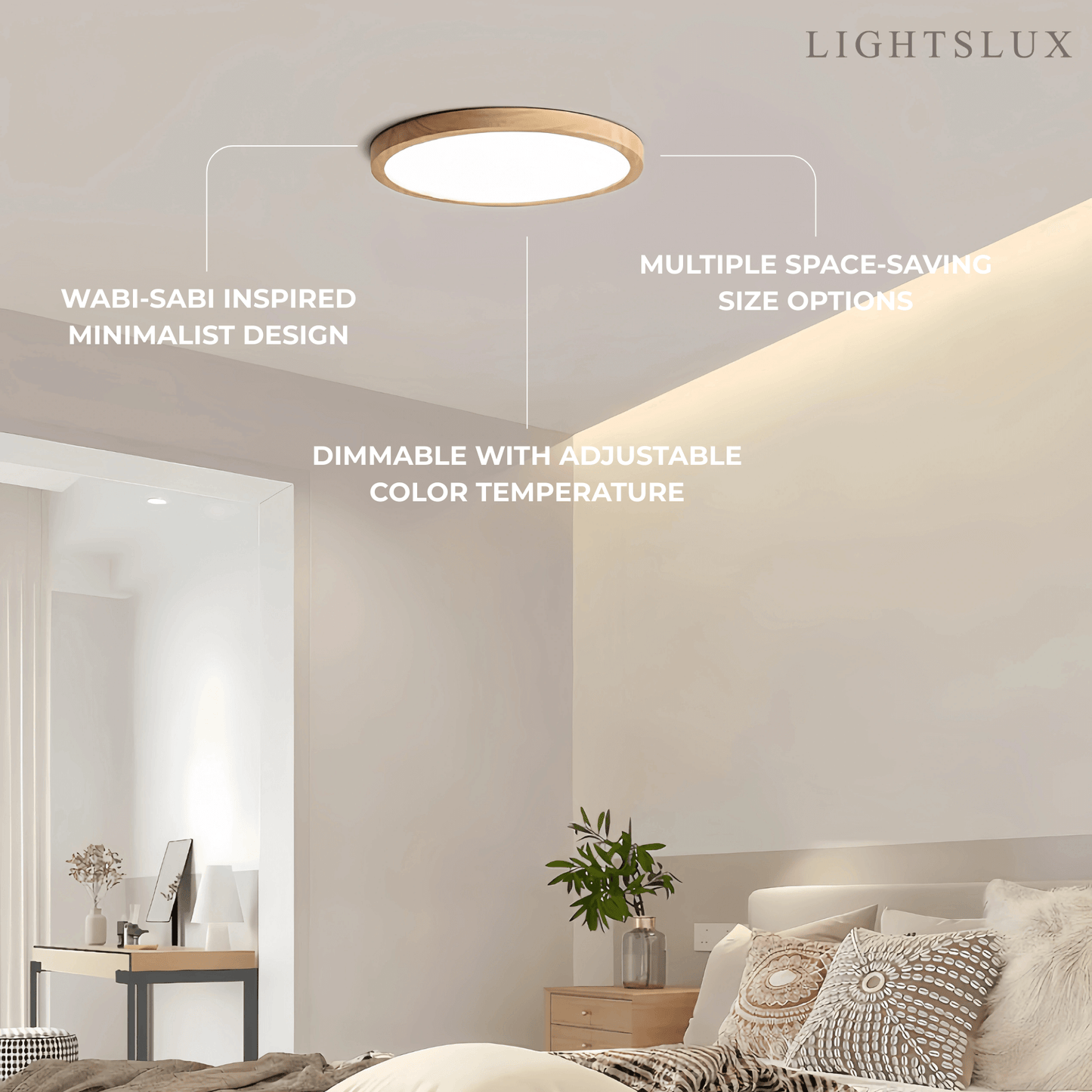 Round_Dimmable_Ceiling_Light_Wood_Acrylic_for_Living_Room