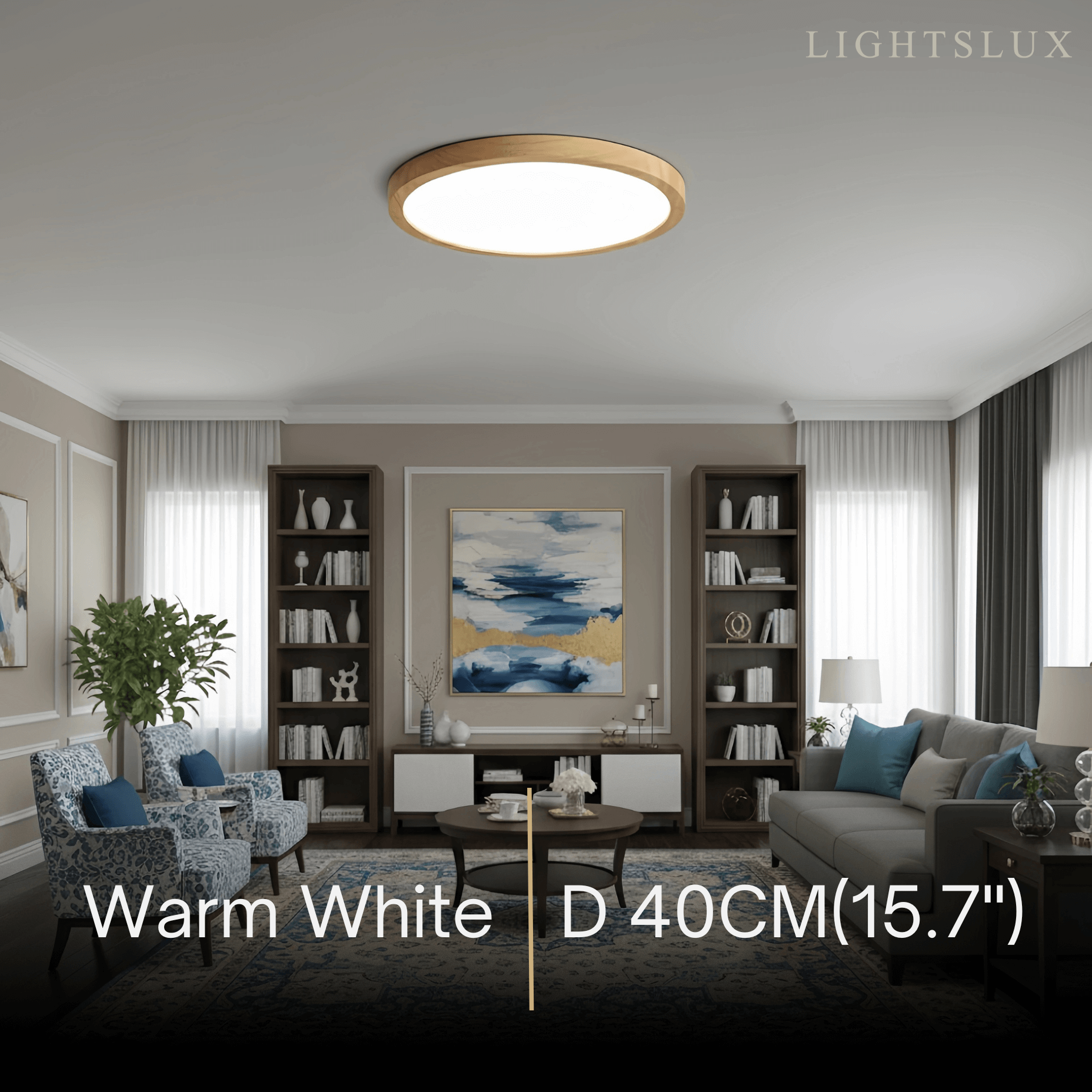 Round_Dimmable_Ceiling_Light_Wood_Acrylic_for_Living_Room