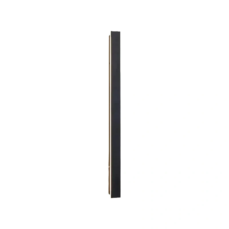 Arcato Minimalist Linear Outdoor Wall Lamp with Sensor – Waterproof Light for Garden