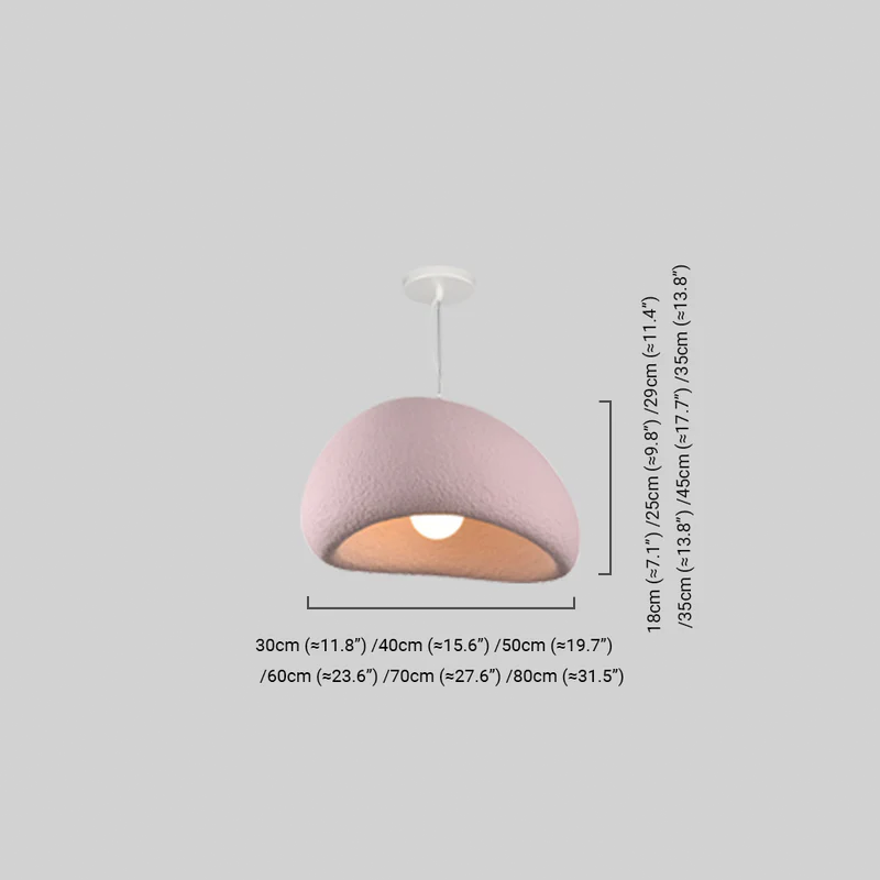 Modern Pendant Light Dimension