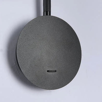 Arcato Modern Metal Wall Lamp - Black/Gold Dual Finish for Bedroom/Living Room