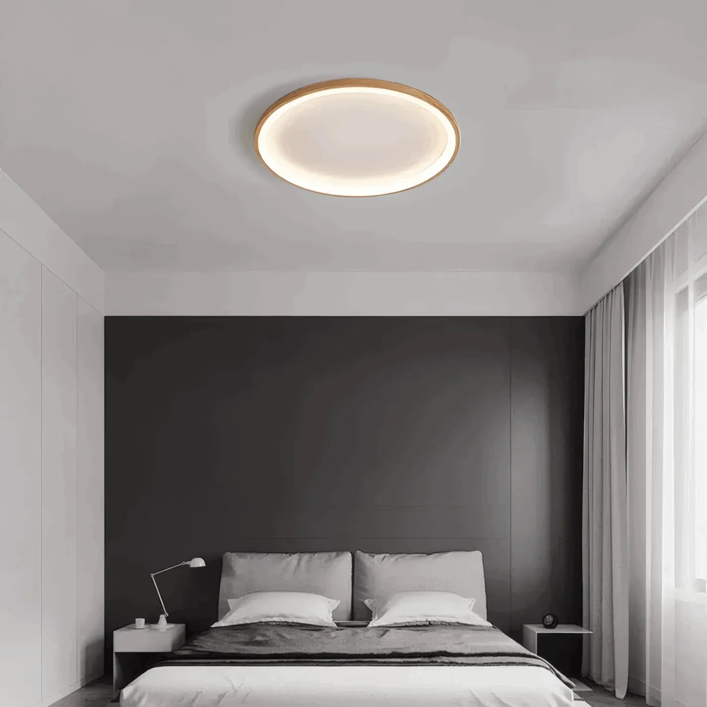 Modern Dimmable Round Ceiling Light 