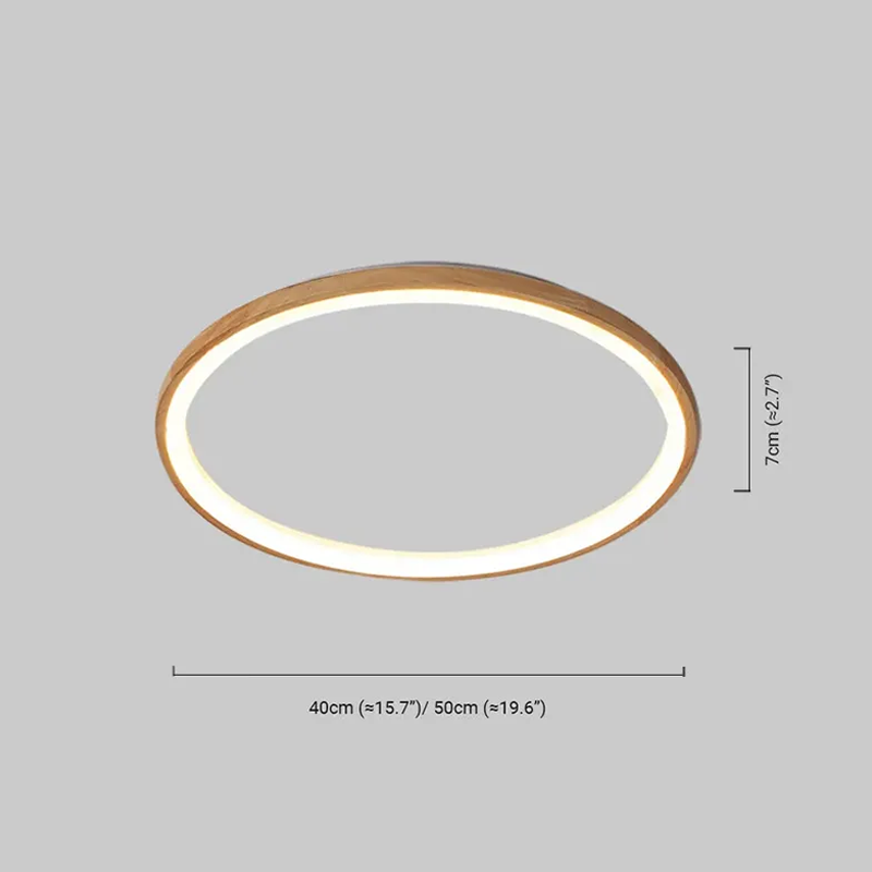 Modern Ceiling Light Round Size