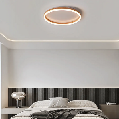 Minimalist Ring Dimmable Flush Mount Ceiling Light
