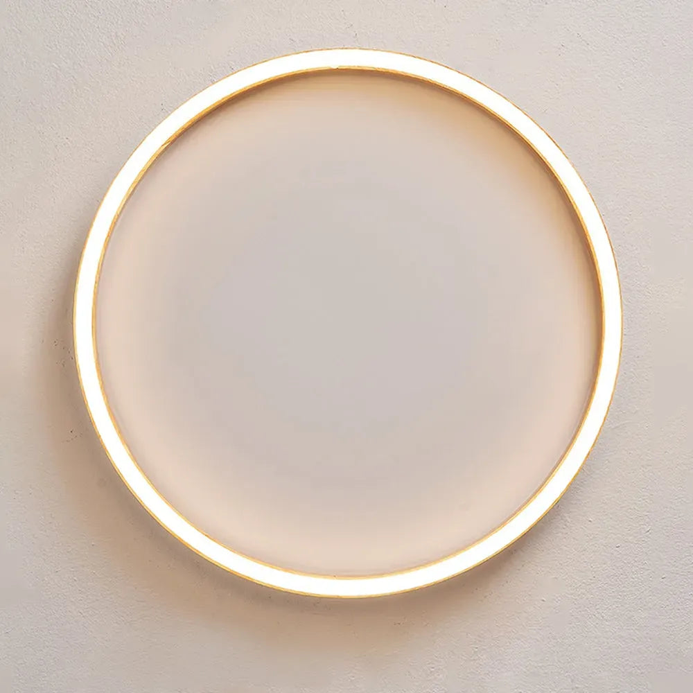 Minimalist Ring Dimmable Flush Mount Ceiling Light