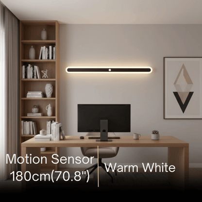 Arcato Modern Linear Outdoor Wall Lamp –  Sensor Light for Indoor/Outdoor